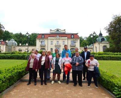 Zwiedzanie Pałacu Goetzów w Brzesku