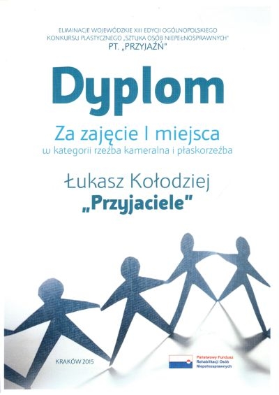 XIII EDYCJA KONKURSU PLASTYCZNEGO PFRON SZTUKA OSÓB NIEPEŁNOSPRAWNYCH, WRĘCZENIE NAGRÓD LAUREATOM