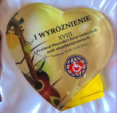 XVIII FESTIWAL PIOSENKI I FORM TWÓRCZYCH OSÓB NIEPEŁNOSPRAWNYCH W PODOLANACH