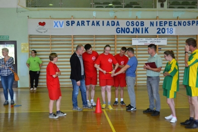 XV SPARTAKIADA OSÓB NIEPEŁNOSPRAWNYCH W GNOJNIKU 14