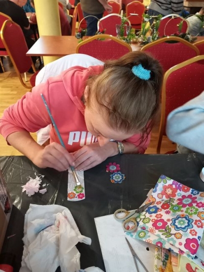 XII Małopolski Plener Form Twórczych Osób Niepełnosprawnych "Magia Gór - Beskidy 2022" - IV dzień 166