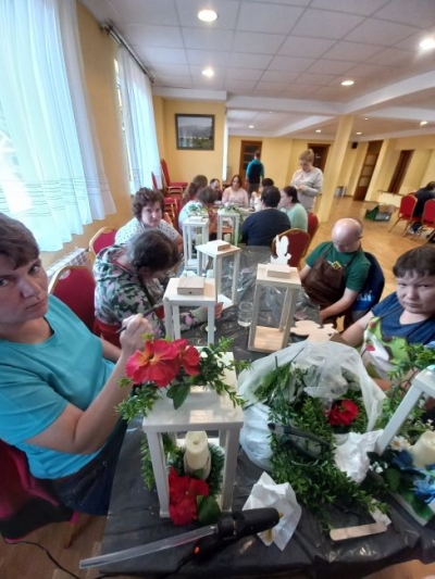 XII Małopolski Plener Form Twórczych Osób Niepełnosprawnych "Magia Gór - Beskidy 2022" - IV dzień 14