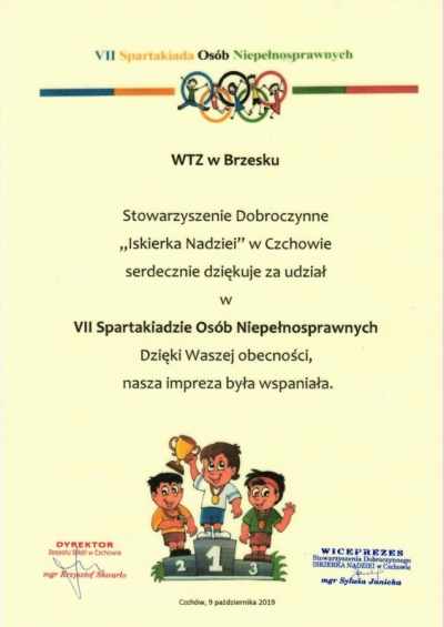 VIII SPARTAKIADA W CZCHOWIE