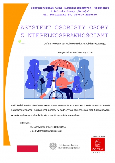 Asystent osobisty osoby z niepełnosprawnościami